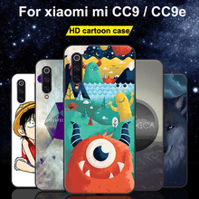 For xiaomi mi CC9 CC 9 Case 6.39" cartoon Painted soft Silicone phone cover Cover For xiaomi mi CC9e CC 9e case Protection Shell 2024 - buy cheap