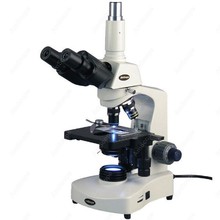 СИД биологический составной Микроскоп -- AmScope поставляет 40X-1600X 3W СИД биологический Тринокулярный составной Микроскоп T340A-LED 2024 - купить недорого