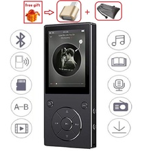 Original RUIZU D11 Bluetooth MP3 Player 8GB Metal Music Audio Player with Built-in Speaker FM Radio Support TF Card 2024 - buy cheap