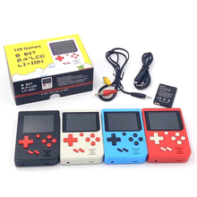 Mini consola de juegos Retro portátil para niños, 10 Uds., 129 en 1, 8 bits, AV, el mejor regalo 2024 - compra barato