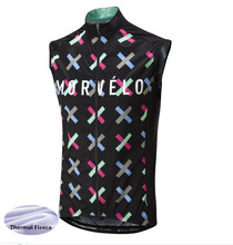 Morvelo Winter Thermal thermal sleeveless Cycling Vest Men Warm Fleece Cycling jerseys/ Bicycle Bike Clothing / Gilet ciclismo 2024 - buy cheap