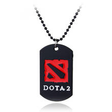 5 Types Hot Network Game Dota 2 Pendant Necklace Europe America Women And Men Enamel Necklace Game Jewelry for Men Fans 2024 - buy cheap