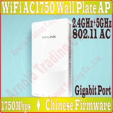 Tplink-ap de parede wi-fi, 2.4ghz + 5ghz, 1750mbps, fornecimento de energia, porta rj45 2024 - compre barato
