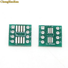 Chenghaoran placa de transferência tssop8 ssop8 sop8 para dip8, placa de pino dip adaptador de velocidade-8 para dip-8, 5 peças 2024 - compre barato