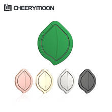 Держатель CHEERYMOON серии Green Leaf, универсальная подставка для мобильного телефона, металлический держатель на палец для iPhone 8 X Samsung S8 Xiaomi, кронштейн 2024 - купить недорого