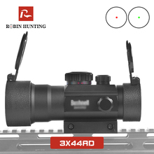 3x44RD Red Green Dot Sight Scope Optics Riflescope Fit 11/20mm Dovetail Rail For Outdoor Hunting Airsoft Gun Red Dot Sight 2024 - buy cheap