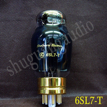 Free Shipping 2pcs Shuguang 6SL7-T(WE6SL7) Amplifier HIFI  Audio Vacuum Tubes 2024 - buy cheap