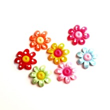 50Pcs Resin Mixed Sunflower Decoration Crafts Flatback Cabochon Scrapbooking Fit Hair Clips Embellishments Beads Diy 2024 - buy cheap