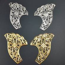 5pairs/lot 76x64mm Filigree Metal  decoration  For Jewelry Making DIY Accessories 2024 - buy cheap