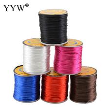 YYW 1.5mm 60m Macrame Rope Satin Rattail Nylon Cords/String Beading Thread Chinese Knot Cord For Diy Jewelry Making Accessories 2024 - buy cheap