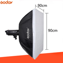 Godox 90*90cm 24"x 35" Speedlite Studio Strobe Flash Photo Reflective Rectangular Softbox Diffuser BW90*90 For Bowens Mount 2024 - buy cheap