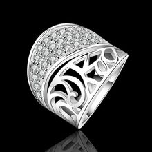 LKNSPCR612 Wholesale 925 sterling silver ring, 925 silver fashion jewelry, fashion ring /bhuajzba cuaallha 2024 - buy cheap