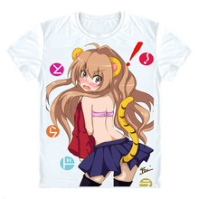 Moe-Toradora de Anime Camisetas de manga corta de varios estilos, camisa Cosplay de tigre Te Nori Taiga aiaka Taiga Ryuji Takasu 2024 - compra barato