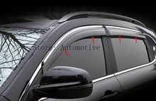 window visor sun rain shade shield guard protector deflector For ford Edge 2015 2016 2017 2024 - buy cheap