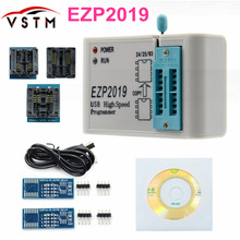 Programador USB SPI de alta velocidad, dispositivo compatible con 24, 25, 93, EEPROM 25, Flash BIOS Chip EZP 2019, 2013, 2010, Electrónica Inteligente, EZP2019 2024 - compra barato