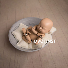 Dvotinst реквизит для фотосъемки новорожденных детей, 5 шт., одеяло, корзина, наполнитель, постер, реквизит для фотосессии, аксессуары для фотостудии 2024 - купить недорого
