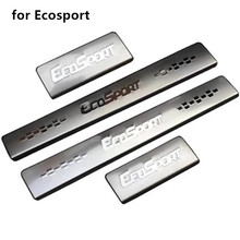 Auto parts Stainless Steel Scuff Plate/Door Sill Door Sill scuff plate door sill For Ford Ecosport 2013-2018  Car styling 2024 - buy cheap