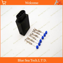 Sample,1 sets AMP 6 Pin/way auto restrictor sensor plug connector,auto waterproof electrical male plug for BMW 2024 - buy cheap
