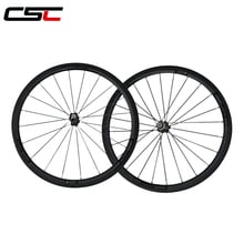 CSC-ruedas de carretera clincher, en forma de U, 25mm de ancho, 700C, 38mm 2024 - compra barato