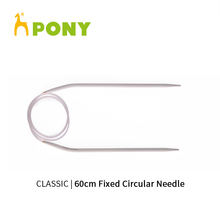 1 piece Pony Classic 60 cm Fixed Circular Knitting Needle 2024 - buy cheap