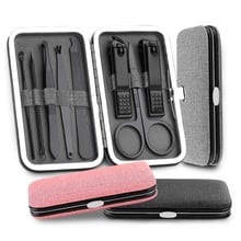 8pcs set Toe Nail Clipper Cutter Trimmer Kit Manicure Pedicure Grooming Set Nail Care Nail Clipper Cutters with Travel Case 2024 - buy cheap