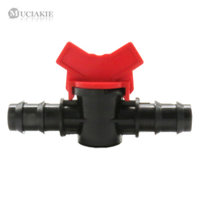 MUCIAKIE 16mm 20mm Barbed Equal Coupling Switch Valve Double Way Irrigation Connector Garden Faucet Adaptor 2024 - buy cheap