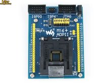 M16 + ADPII ATmega16 ATmega32 TQFP44 AVR программирующий адаптер тестовое гнездо 2024 - купить недорого