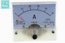 1PCS 85C1-A 1A 2A 3A 5A 10A 15A 20A 30A 50A 75A DC Analog Meter Panel AMP Current Ammeters Gauge 2024 - buy cheap