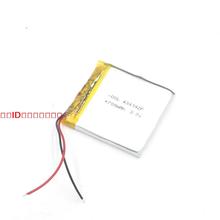 3.7 v bateria de polímero de lítio 353740404040 Para MEIZU MP3/MP4 beleza testador de navegação GPS 2024 - compre barato