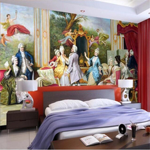 beibehang Custom wallpaper 3d murals European character palace oil painting TV background wall living room bedroom 3d wallpaper 2024 - buy cheap