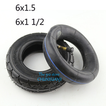 Super 6 Inch Tyre 6X1.5 tires & Inner Tube Set hub Electric Scooter Wheel Chair Truck 6x1 1/2 tire 2024 - buy cheap