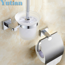 Free shipping,Brass Bathroom Accessories Set,Paper Holder toilet brush holder,bathroom sets,YT-10900-2 2024 - buy cheap