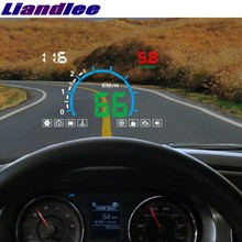 Liandlee HUD For Nissan Dualis Qashqai Elgrand Homy Fuga Juke Kicks Speedometer OBD2 Head Up Display Big Monitor Racing HUD 2024 - buy cheap