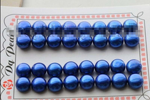 Free shipping >>>>>>16pairs wholesale Genuine Natural 12mm blue Pearl earrings loose pearls #f1803 2024 - buy cheap