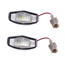 2pcs 12V Led License Plate Lights Bulb for Honda Civic Error Free 18SMD Number License Plate Light Canbus White for City Odyssey 2024 - buy cheap