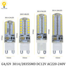 G9 220v led bulb 3w 6w 9w 10w 12w e14 led lamp  g4 lampada  cob led 12v g4 light replace Halogen  Chandelier 2024 - buy cheap