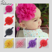 2018 Brand New Infant Kid Baby Girl Toddler Lace Flower Hairband Head Wear Headband Accessories Photo Props Party Gift 0-6T 2024 - buy cheap