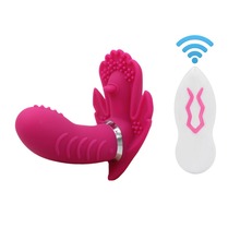 YEMA Wearable Clitoris Vagina Double Stimulate Dildo Vibrator 7 Modes Remote Control Sex Toys for Women Adult Sex Shop 2024 - buy cheap