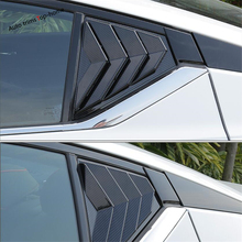 Yimaautotrims-rejilla de ventilación trasera para ventana, cubierta triangular de protección, ajuste Exterior para Nissan Altima Teana 2019 2020 2024 - compra barato