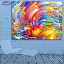5D square Diamond Painting Color cloud, Cross Stitch kit  picture for Diamond embroidery abstract Diy Diamond mosaic bead 2024 - buy cheap
