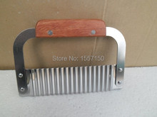 Wholesale /retail,Stainless steel wave knife scaper / corrugated knife 18.5*11.8cm *4.8cm,free shipping 2024 - buy cheap