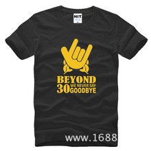 BEYOND commemorate the 30th anniversary fans rock Men's T-Shirt T Shirt For Men 2015 Cotton Casual Top Tee Camisetas Masculina 2024 - buy cheap
