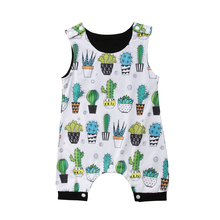 Mono de cactus para niños y niñas, ropa de verano para niños recién nacidos 2024 - compra barato
