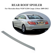 Rear Roof Window Spoiler Lip Wing For Mercedes-Benz E-Class W207 Coupe 2Door 2009 2010 2011 2012 PU Unpainted Gray 2024 - buy cheap