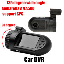 135 grados de ángulo ancho Mini 0805 TFT de 1,5 pulgadas full HD coche DVR grabadora de vídeo cámara con GPS logger Ambarella chipset 2024 - compra barato