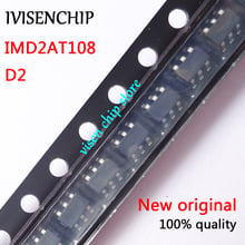 10pcs IMD2AT108 IMD2A D2 SOT23-6 2024 - buy cheap