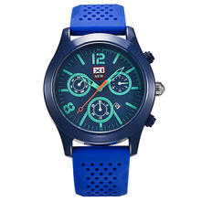 Famous Brand XINEW Original Sports Watches Men Fashion Silicone Casual Quartz Watch with Calendar Reloj Hombre Marca Deportivo 2024 - buy cheap