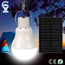 Portable Solar Light 15W 130LM Solar Powered Energy Lamp 5V LED Bulb for Outdoors Camping Light Tent Solar Lamp 2024 - buy cheap