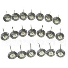 20PCS Stainless Steel Wire Wheel Brush Cleaner Polishing Grinding Rotary Tool 2024 - buy cheap