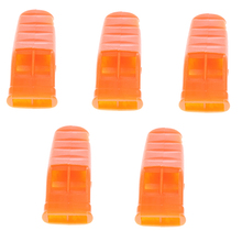 5pcs Outdoor Lifesaving Emergency Survival Tool Whistle for Marine Camping Boating Hiking Orange 2024 - buy cheap